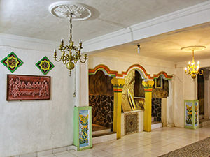 The underground prayer rooms in the House of Prayer for All Nations in Bukit Rhema, Central Java, Indonesia, photo by Ivan Kralj