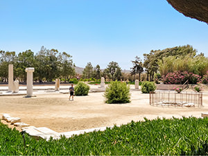 Temple of Dionysus remains in Iria, Naxos, Greece, photo by Ivan Kralj