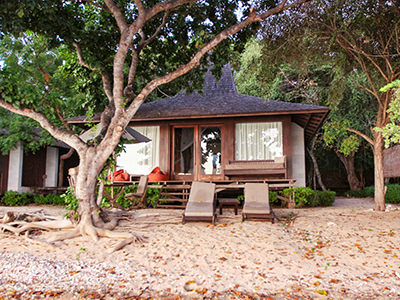 Joglo-style beach villa at The Menjangan Resort on Sentigi Beach, West Bali National Park, Indonesia, photo by Ivan Kralj