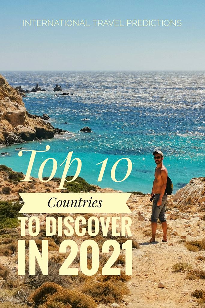 Greece is just one of the top 10 destinations on Pipeaway's list of countries to discover in 2021. Read the international travel predictions for 2021 and get inspired for traveling again!