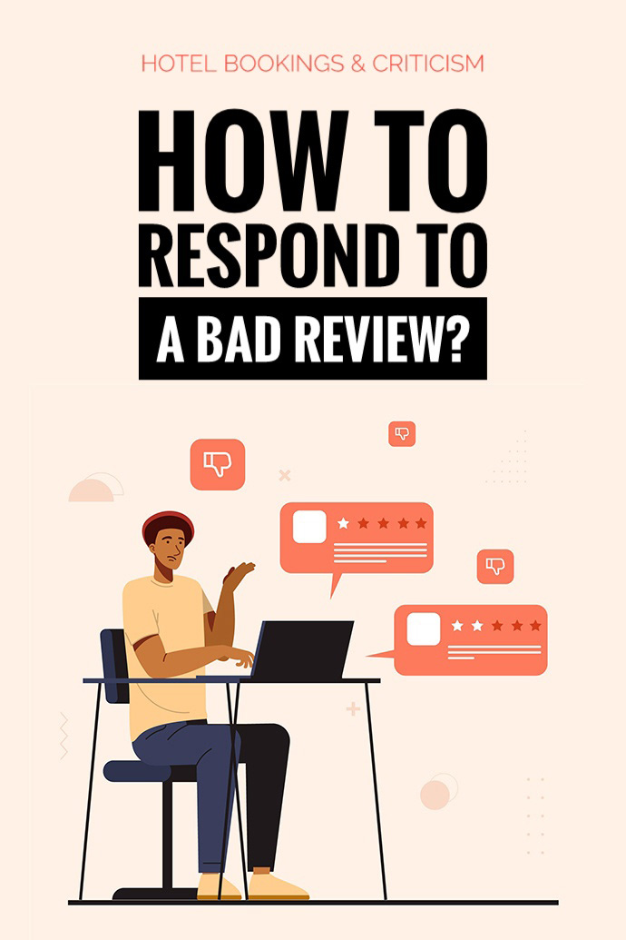 Handling negative reviews is not the easiest task for hotels and other businesses. When faced with online criticism, it is also important to defend one's online reputation. Here's how to respond to a bad review!