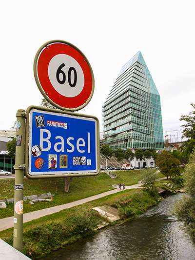 FC Basel 1893 stadium building by Herzog & de Meuron in the architects' hometown, Basel, Switzerland. Photo by Ivan Kralj