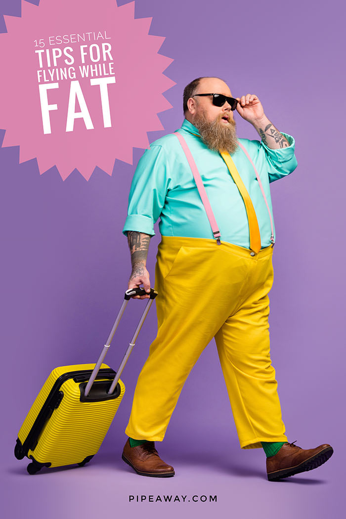 Flying while fat is not easy. Obese passengers on a plane face a myriad of obstacles: from plane design to fat-shaming. These are the 15 essential tips for flying when flat that will lift the weight off your shoulders!