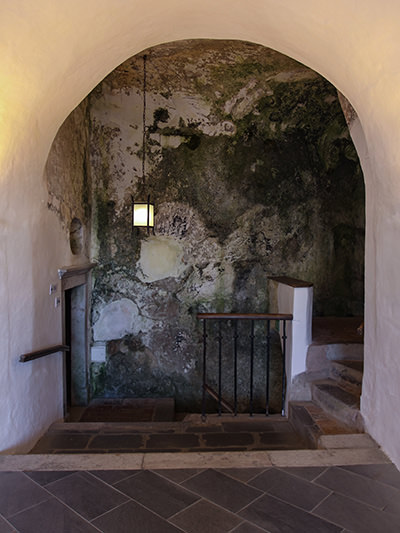 Moldy interior of Predjama Castle, Slovenia, photo by Ivan Kralj.