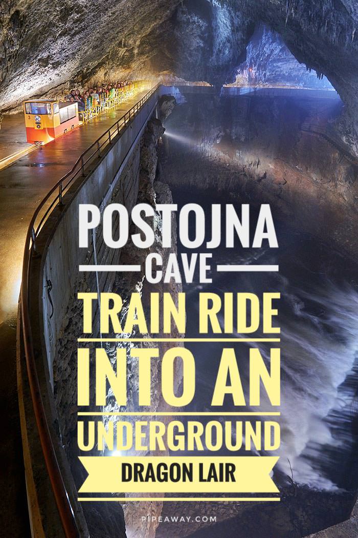 Postojna Cave in Slovenia is so large that it has its own railway line. Welcome to the biggest European show cave that hides tiny baby dragons - the human fish!