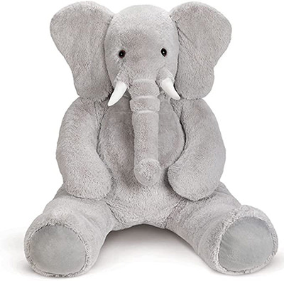 Elephant, XXL stuffed animal by Vermont Teddy Bear.