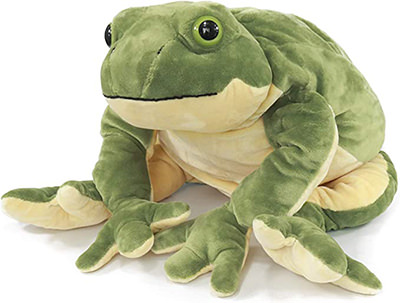 Frog stuffed plush toy by Ice King Bear