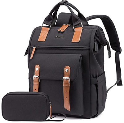 Laptop backpack for women, by Lovevook.