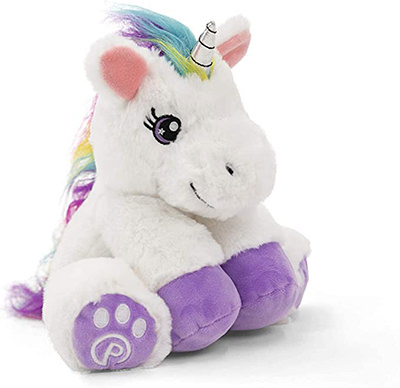 Unicorn stuffed animal by Plushible