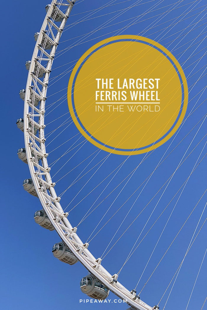 Ain Dubai is the largest Ferris wheel in the world, reaching admirable 250 meters in height! Meet the rest of the top 10 biggest Ferris wheels in the world.