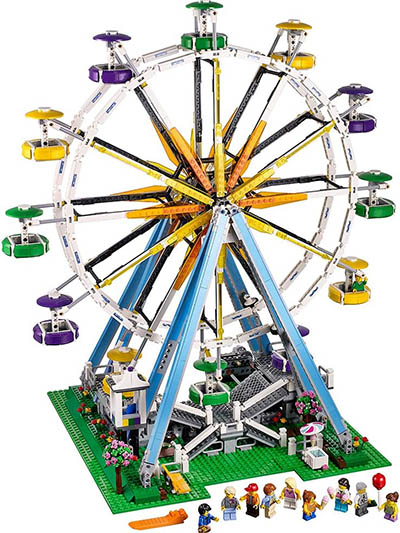 LEGO Creator Expert Ferris wheel construction set, available for order on Amazon.