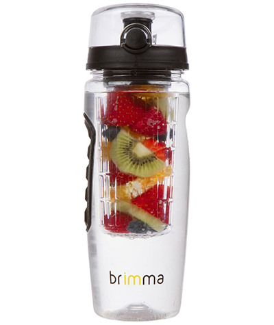 Fruit-infuser water bottle by Brimma, at half price on Amazon, one of the best summer deals.