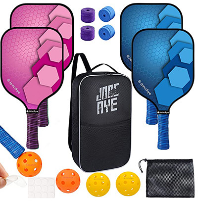 Pickleball set by Joncaye, one of the fastest-growing sports in USA, now on Amazon summer deals.