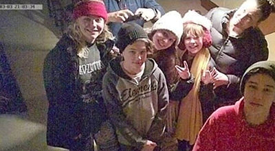 Barker family from New Zealand found a hidden camera in vacation rental in Ireland. They managed to connect to camera's live feed and take a group selfie with this Airbnb's "smoke detector".
