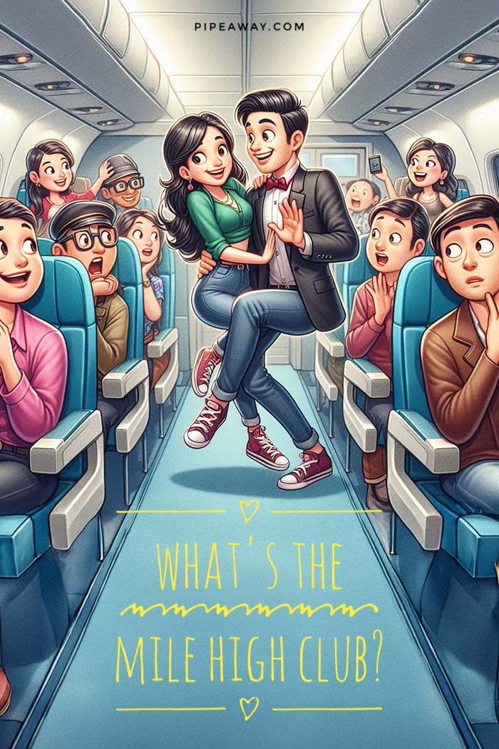 What's the mile high club? The research shows that 5% of plane passengers have joined the mile high club, and 78% are drawn to the idea of trying it out in the future. Why are we so inclined toward having sex in the plane, and how can you join the mile high club without getting caught?