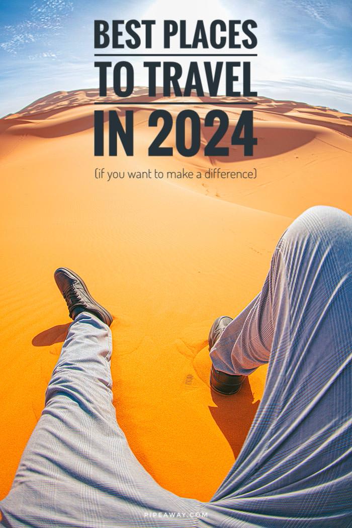 If you want to make a difference, the best places to travel in 2024 are those that are recovering from environmental disasters. Use your tourist dollars for meaningful experiences that have an impact. Find out where should you go in 2024!