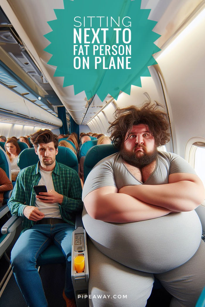 Taking a flight on which your personal space is invaded by a fellow passenger can be frustrating. How to deal with sitting next to a fat person on a plane?