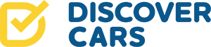 Discover Cars logo.