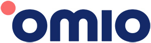 Omio logo.