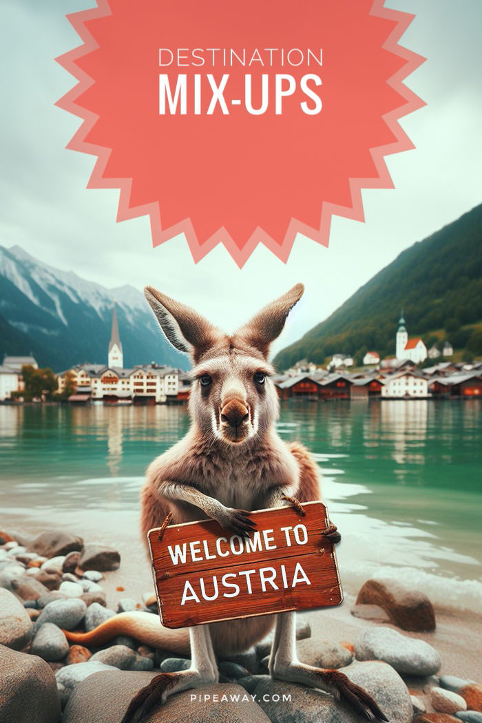 If you travel to Austria, hoping to see kangaroos, you're in for a surprise. Because of similar or even identical names of cities, states, and even hotels, destination mix-ups happen all the time. Read the confessions of people who were lost in translation abroad!