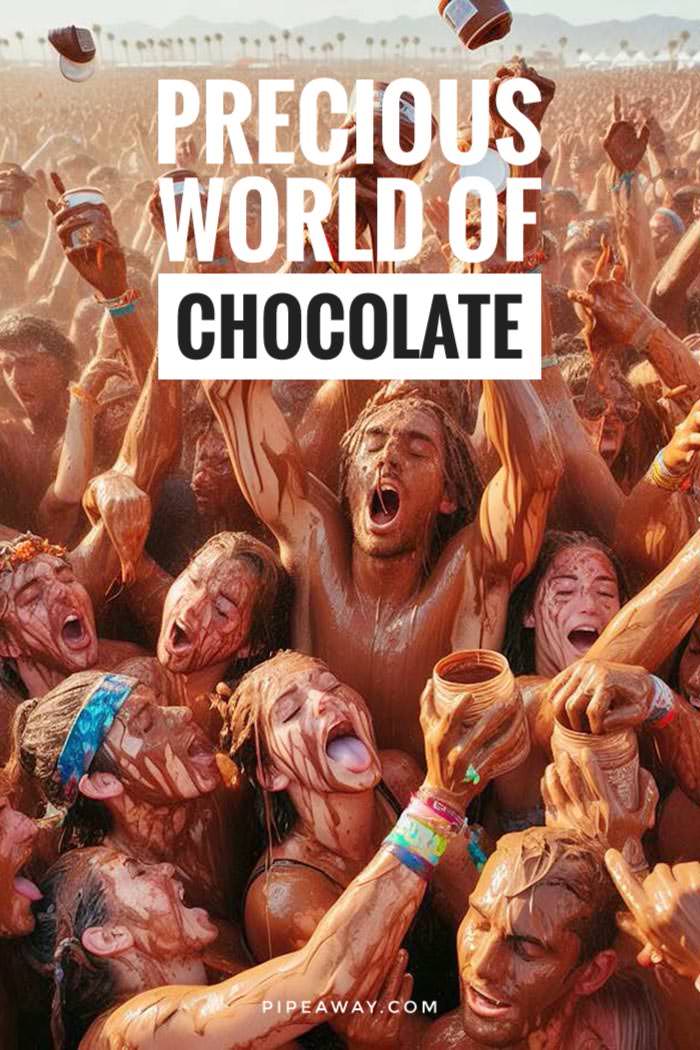 The climate change has seriously threatened the future of chocolate. The bitter reality is that cocoa crop yields have been extremely reduced in West Africa, cocoa futures prices have skyrocketed, and world supply of everyone's favorite treat is under a question mark. Will absence of chocolate become our bitter reality? Explore the alternative world of chocolate, where there's cocoa in abundance! Wouldn't this fantasy be a much sweeter version of our world?