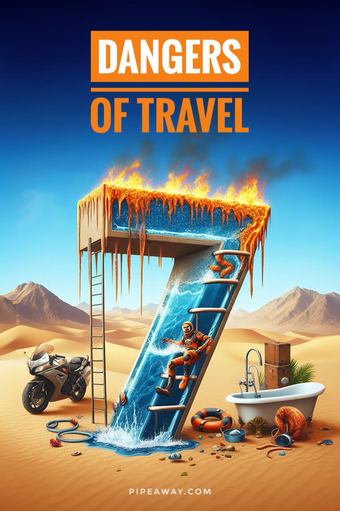 7 Times I Risked Too Much: Navigating Dangers of Travel · Pipeaway