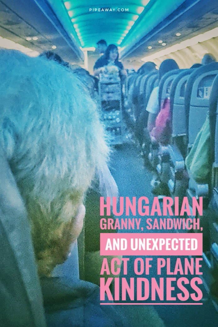 A Hungarian granny flying on Wizz Air flight from Budapest to Athens wanted a sandwich, a bottle of water, and a pack of Pringles when the food trolley passed by. But she didn't realize items had to be paid. Luckily, she was sitting to a considerate young lady who performed a rather unexpected act of plane kindness.