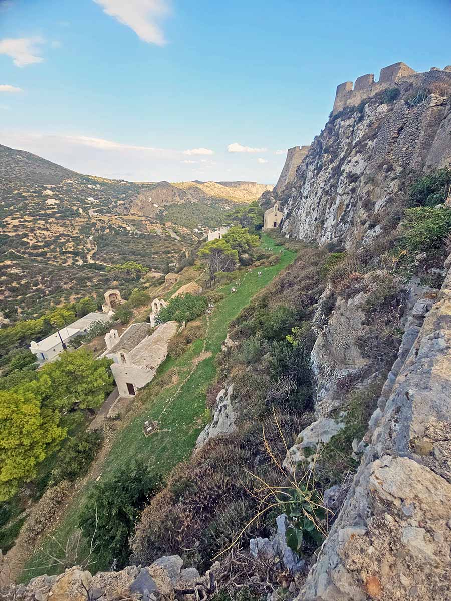 Mesa Vourgo, a neighborhood of 14 Byzantine churches in Chora Kythira, Greece; photo by Ivan Kralj.