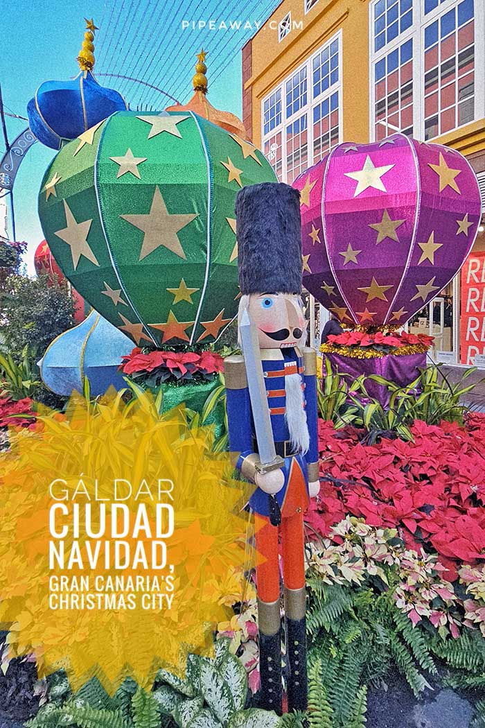 Gáldar is Ciudad Navidad, Gran Canaria's Christmas City. Every December, the streets of this little subtropical town fill up with over-the-top Christmas decorations. 
