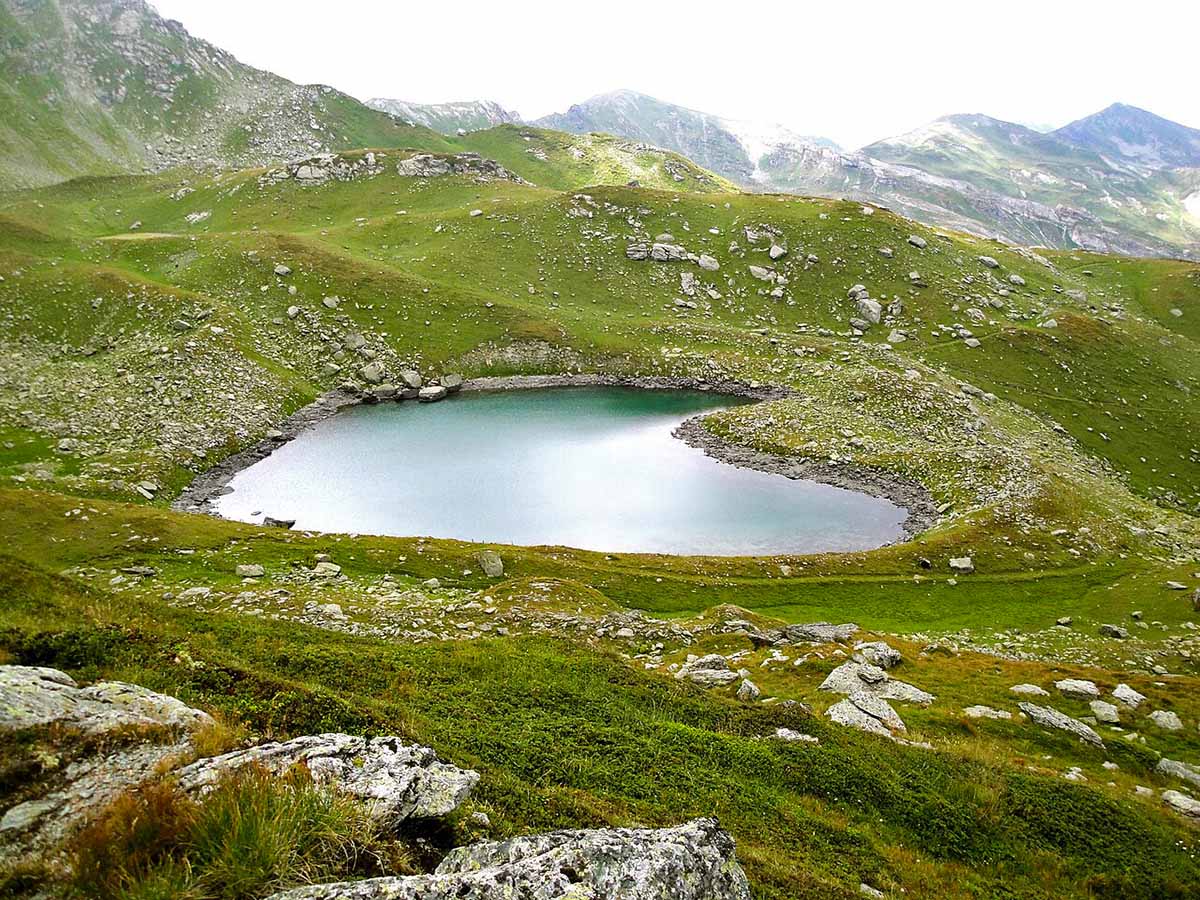 Liqeni i Zemrës, Lake of the Heart in Kosovo's Bjeshkët e Nemuna, or Accursed Mountains, photo by Elbunitkrasniqi.