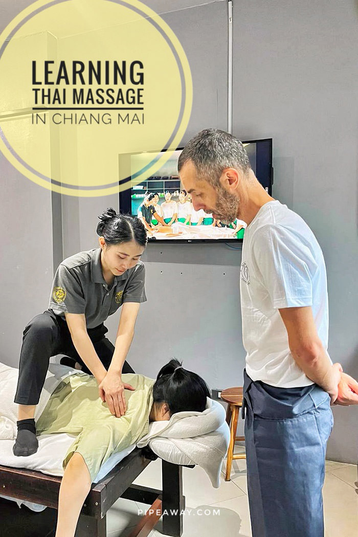 Considering a Thai massage course in Chiang Mai? Here's a complete, honest review of the half-day Head, Back & Shoulder course at Thai Oasis Spa School - from someone who actually took it.