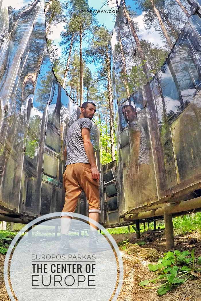 Europos Parkas is an open-air museum located at the geographical center of Europe, near Vilnius, Lithuania. Enter this art forest and discover hundreds of discarded analogue TV sets, gigantic chair, swinging house, and many more contemporary art pieces. This is your ultimate guide to the Park of Europe.